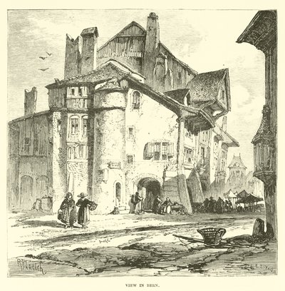 Veduta di Berna da English School