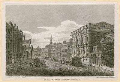 Vista in Parliament Street da English School