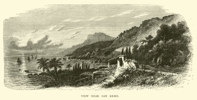 Vista vicino a San Remo da English School