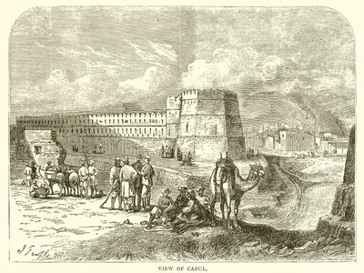 Veduta di Kabul da English School