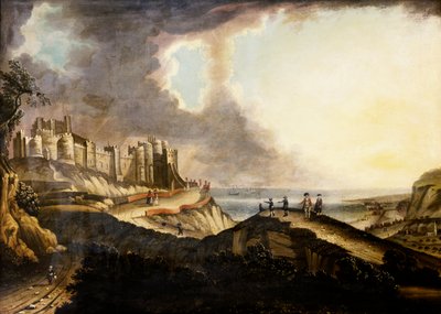 Veduta del Castello di Dover da English School