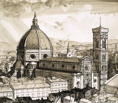 Veduta di Firenze da English School