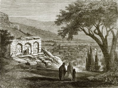 Veduta di Shumakhi da English School
