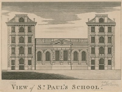 Veduta della Scuola di San Paolo da English School