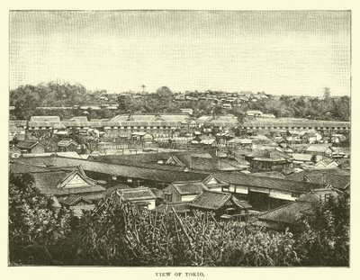 Veduta di Tokyo da English School