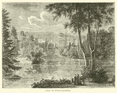 Vista di Wilhelmshohe, settembre 1870 da English School