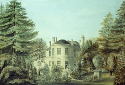Vista di una Villa del Diciottesimo Secolo, c.1790 da English School