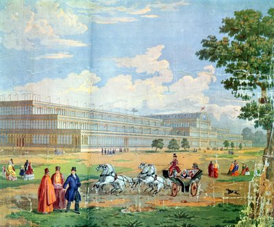 Veduta del Crystal Palace da English School