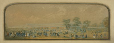 Vista del Crystal Palace, 1851 da English School
