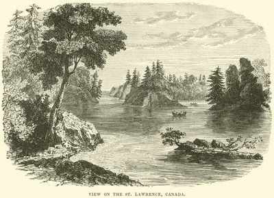 Veduta sul San Lorenzo, Canada da English School