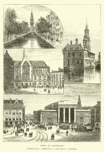 Vedute di Amsterdam da English School