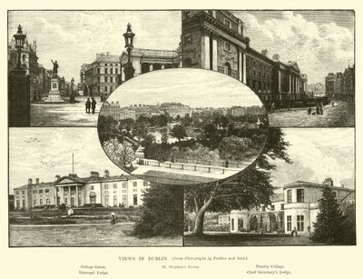 Vedute di Dublino da English School