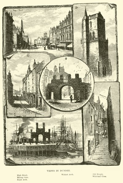 Vedute di Dundee da English School