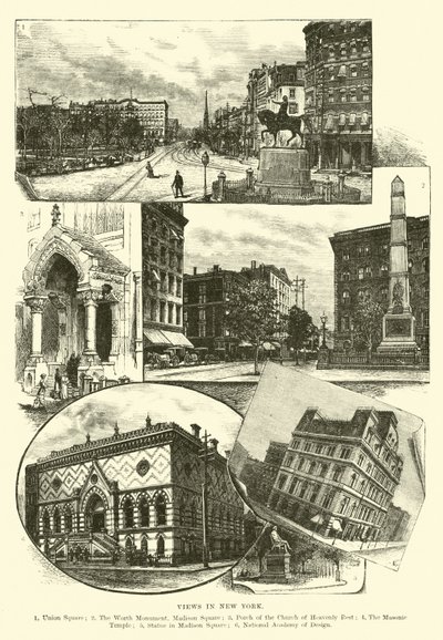 Vedute di New York da English School