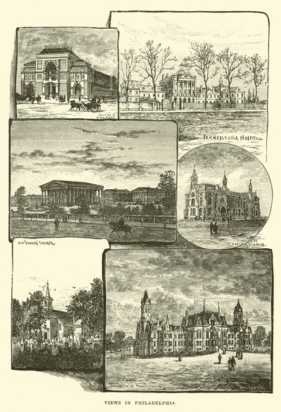 Vedute di Filadelfia da English School