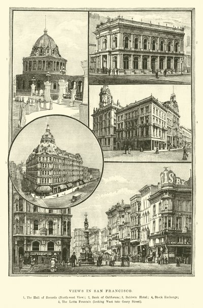 Vedute di San Francisco da English School