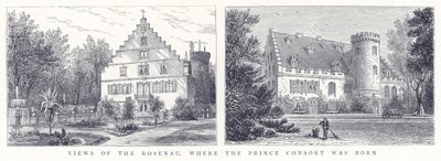 Vedute del Rosenau, dove nacque il Principe Consorte da English School