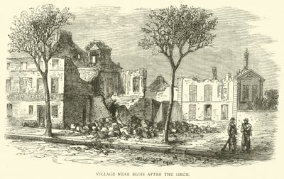 Villaggio vicino a Blois dopo l