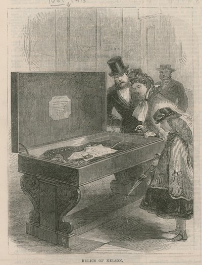 Visita al Greenwich Hospital; Reliquie di Nelson da English School