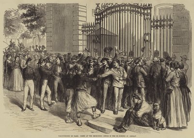 Volontariato a Parigi, scena all