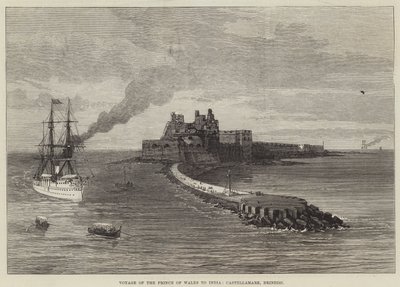 Viaggio del Principe di Galles in India, Castellamare, Brindisi da English School