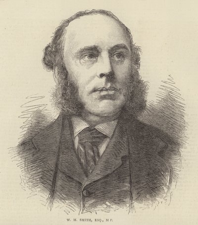 W H Smith, Esquire, MP (incisione) da English School