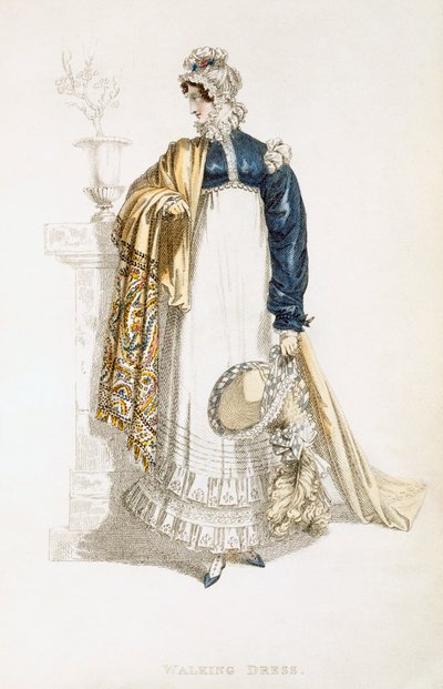 Abito da passeggio, tavola di moda da Ackermann
