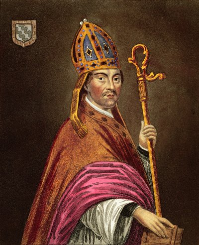 Walter Stapledon (1261-1326), dopo un dipinto nella Bodleian Gallery da English School