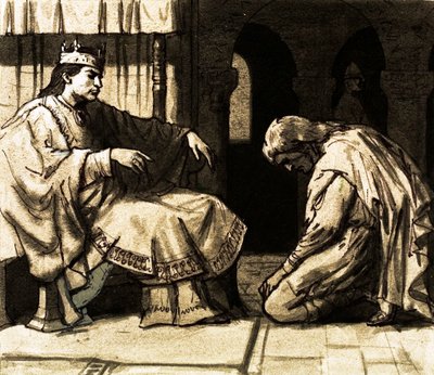 Waltheof andò in Normandia per chiedere il perdono del re Guglielmo da English School