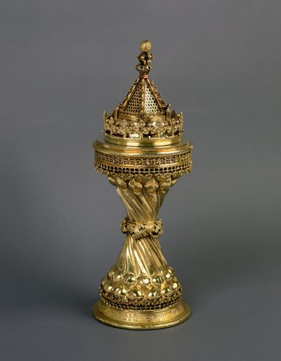 Il sale di Warden Hills, presentato al New College, Oxford da Walter Hill, Warden dal 1475-94, c.1475-94 da English School