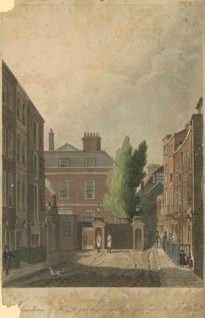 Warwick House, residenza di Sua Altezza Reale la Principessa Charlotte del Galles da English School