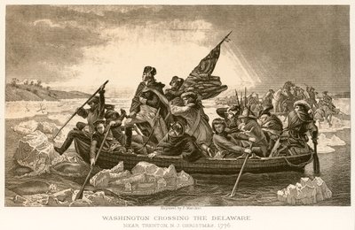 Washington attraversa il Delaware da English School