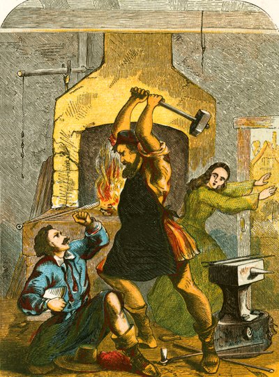 Wat Tyler uccide il Riscossore delle Tasse da English School