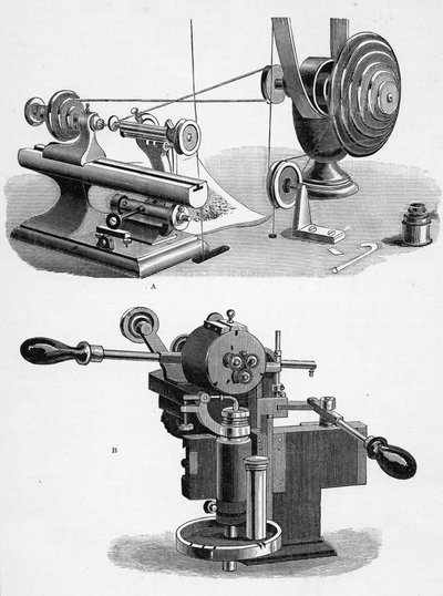 Macchinari per la fabbricazione di orologi da English School