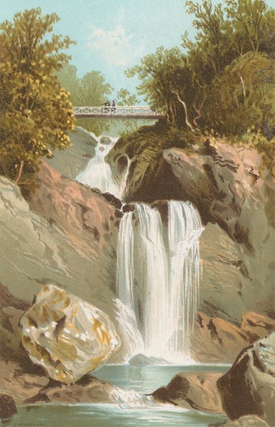 Cascata a Inversnaid - Loch Lomond da English School