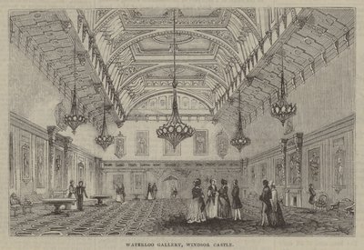Galleria di Waterloo, Castello di Windsor da English School