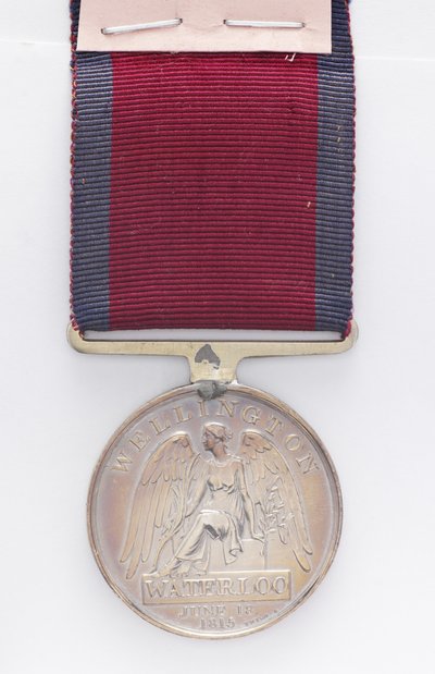 Medaglia di Waterloo da English School
