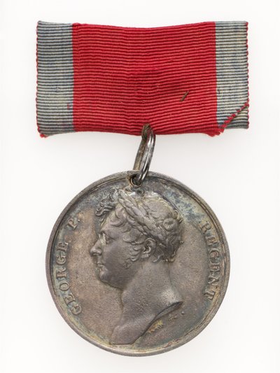 Medaglia di Waterloo da English School