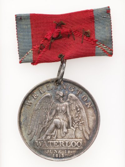 Medaglia di Waterloo da English School