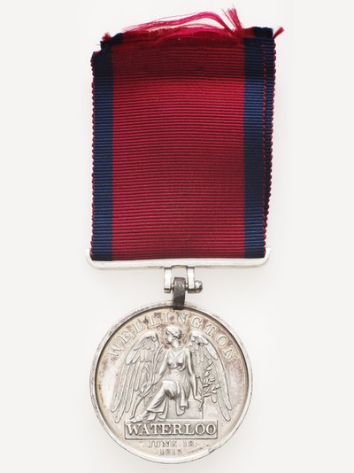 Medaglia di Waterloo da English School