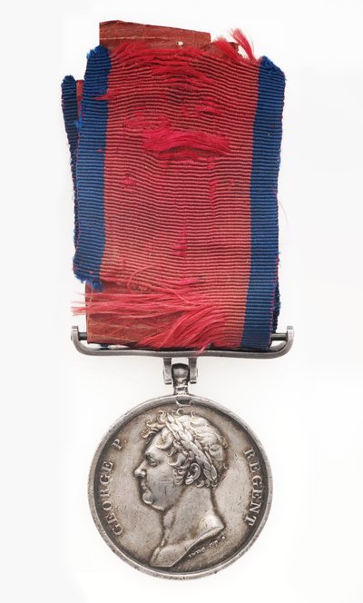 Medaglia di Waterloo da English School