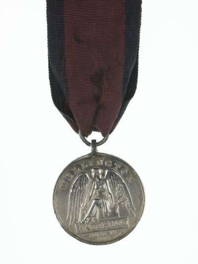 Medaglia di Waterloo da English School