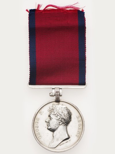 Medaglia di Waterloo da English School