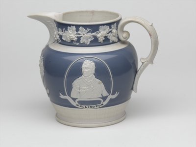 Brocca commemorativa di Waterloo, c.1815 da English School