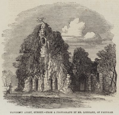 Abbazia di Waverley, Surrey da English School