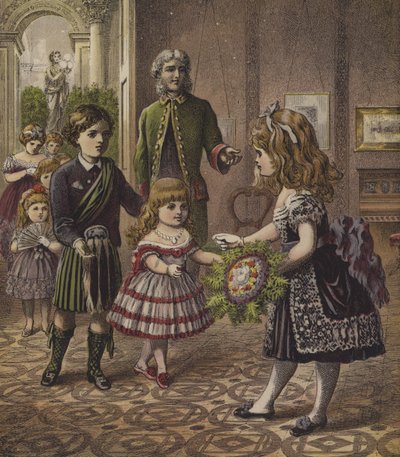 Accoglienza di un ospite alla festa da English School