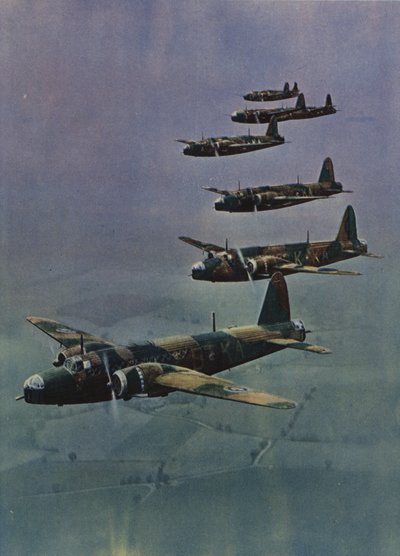 Bombardieri Wellington in formazione da English School