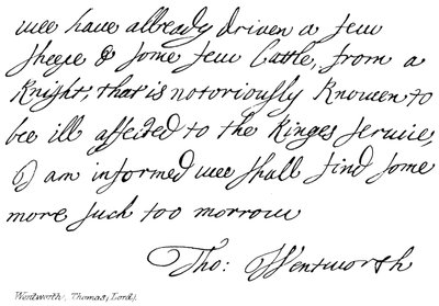 Thomas Wentworth (Lord) da English School