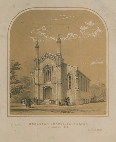 Cappella Wesleyana a Battersea da English School
