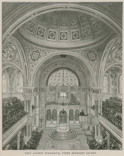 Sinagoga di West London, Upper Berkeley Square da English School